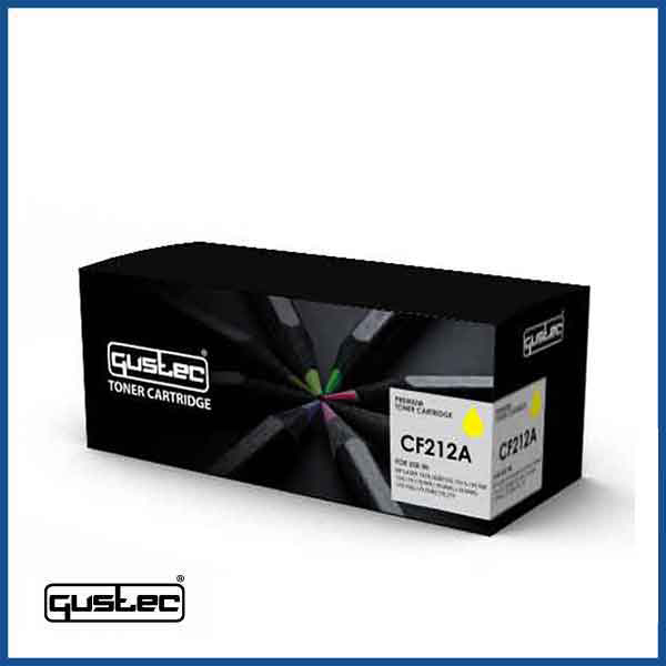  GUSTEC 131A (CF212A) Yellow Compatible Toner 